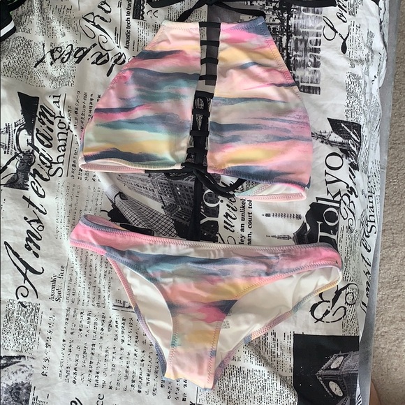 rainbow bikini set - Picture 1 of 4